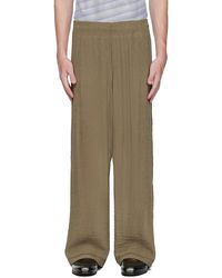 Our Legacy - Khaki Reduced Trousers - Lyst