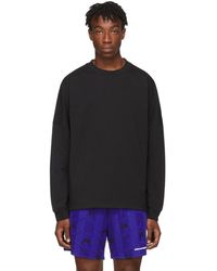 Alexander Wang Black French Terry Logo Sweatshirt