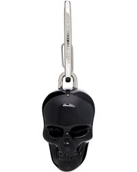 Alexander McQueen - Black Skull Keychain - Lyst