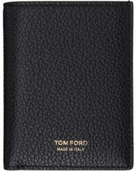 Tom Ford - Grain Leather Folding Card Holder - Lyst