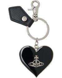 Vivienne Westwood - Mirror Heart Orb Keychain - Lyst