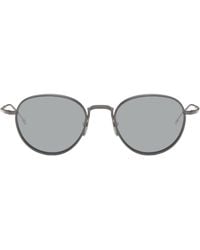 Thom Browne - Titanium Round Sunglasses - Lyst