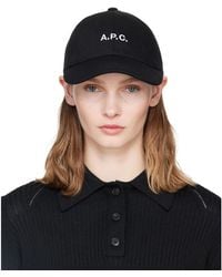 A.P.C. - Charlie Baseball Cap - Lyst