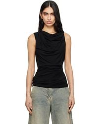 Entire studios - Drape Tank Top - Lyst