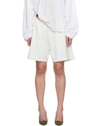 Acne Studios - Cotton Shorts - Lyst