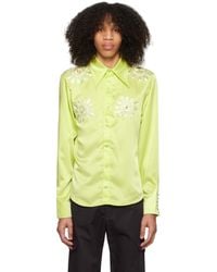 Bluemarble - Embroidered Shirt - Lyst