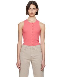 JW Anderson - ピンク Buttoned トップス - Lyst