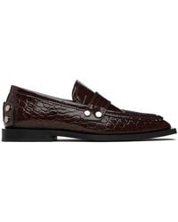 Ganni - Studded Loafers - Lyst