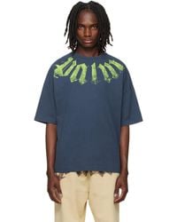 Palm Angels - Big Neck Logo Loose T-Shirt - Lyst