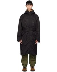 Engineered Garments - Black Storm Coat - Lyst