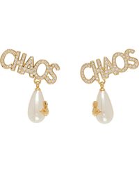Vivienne Westwood - Chaos Faux-Pearl Earrings - Lyst