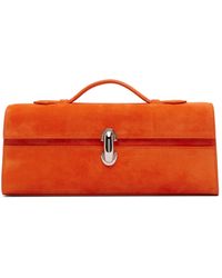 SAVETTE - オレンジ Slim Symmetry Pochette バッグ - Lyst