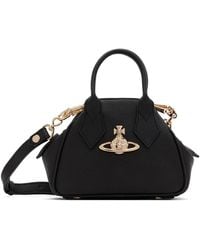 VIVIENNE WESTWOOD ブラウン ミニ Yasmine チェーンバッグ Vivienne Westwoodのブラック＆ブラウン ミニ Yasmine チェーン
