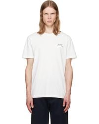 A.P.C. - Rue Madame' Logo T-Shirt - Lyst