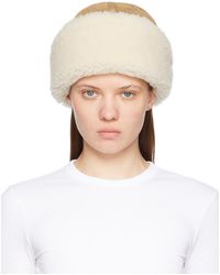 TOTEME - Shearling Winter Hat - Lyst