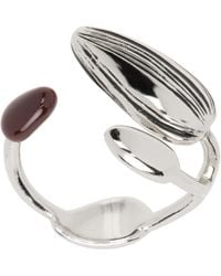 【関税込み】LEMAIRE シルバー Thin Troubadour リング lemaire-designer-BK927-SILVER-