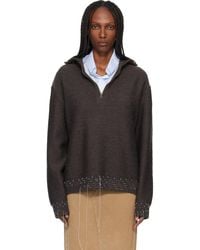 Maison Margiela - Loose Thread Sweater - Lyst