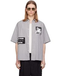 Undercover - ブラック＆ホワイト Up1E4407-2 シャツ - Lyst