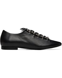 Eytys Akeem Leather Black Derbies for Men | Lyst