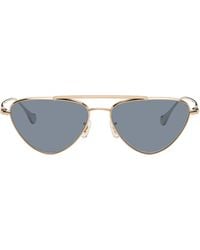 Jil Sander - Oliver Peoples 'Edition 1' Aviator Sunglasses - Lyst