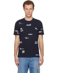 Marni - Multigram Print Cotton T-Shirt - Lyst