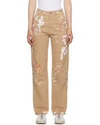 Martine Rose - Beige Painter Trousers - Lyst