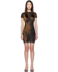 Jean Paul Gaultier - Ssense Exclusive Printed Acid Water Minidress - Lyst