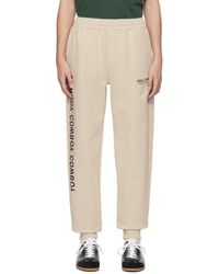 Helmut Lang - Beige Scribble Sweatpants - Lyst