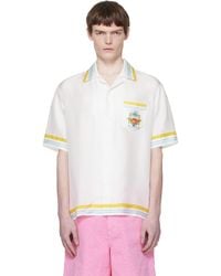 CASABLANCA - Flower Court Icon Shirt - Lyst