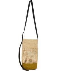 KHAITE - Khaki Small Billie Bucket Bag - Lyst