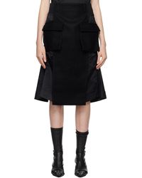 Sacai - パネル ミディアムスカート - Lyst