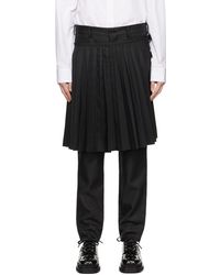 Comme des Garçons - Layered Trousers - Lyst