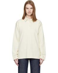 A.P.C. - Long-Sleeve Polo - Lyst