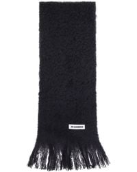 Jil Sander - Plain Mohair Wool Scarf - Lyst