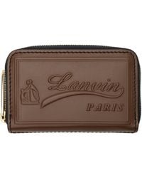 Lanvin - 'Catch By Zipped Card Holder - Lyst
