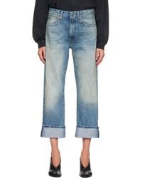 R13 - Cuffed X-Boyfriend Jeans - Lyst
