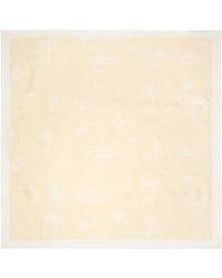 Maison Kitsuné - Parisian Map Silk Scarf - Lyst