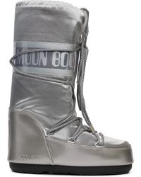 Moon Boot - Icon Glance Satin Boots - Lyst