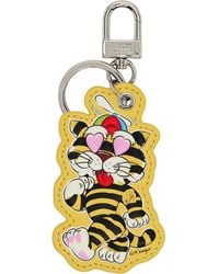 KENZO - Paris ' Cartoon' Charm Keychain - Lyst
