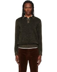 Marni - Wool Lurex Detailing Polo - Lyst