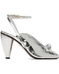 Vivienne Westwood - シルバー Bow Peep ヒール - Lyst