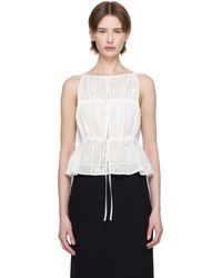 Bec & Bridge - ホワイト Zalea Gathered トップス - Lyst