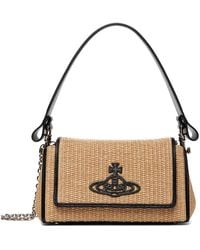 Vivienne Westwood - Raffia-Effect Hazel Medium Hand Bag - Lyst