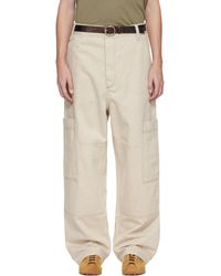 Jacquemus - Off- 'The Carré De-Nîmes' Denim Cargo Pants - Lyst