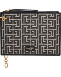 Balmain - Pulse Zipped Pouch - Lyst