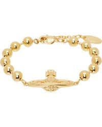 Vivienne Westwood - Thames Mini Bas Relief Bracelet - Lyst