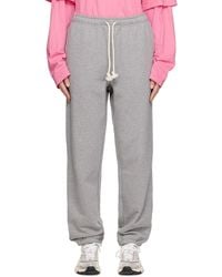Acne Studios - Gray Relaxed-fit Lounge Pants - Lyst