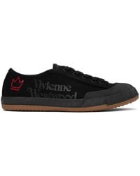 Vivienne Westwood - Black Low-top Animal Gym Sneakers - Lyst