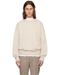 The Elder Statesman - Off- Simple Sweater - Lyst