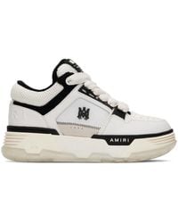 Amiri - Ma-1 Leather And Mesh Low-top Trainers - Lyst